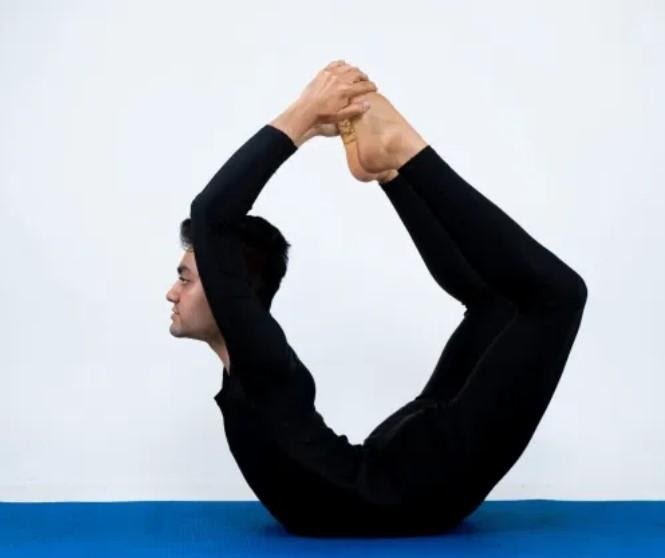 Bow Yoga Pose