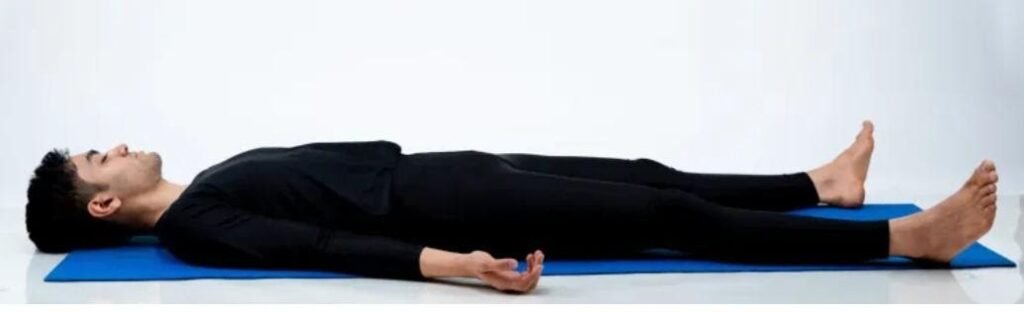 Corpse Yoga Pose 