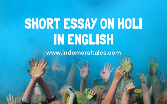 Holi essay in english