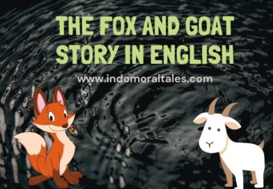 The fox and goat story in english