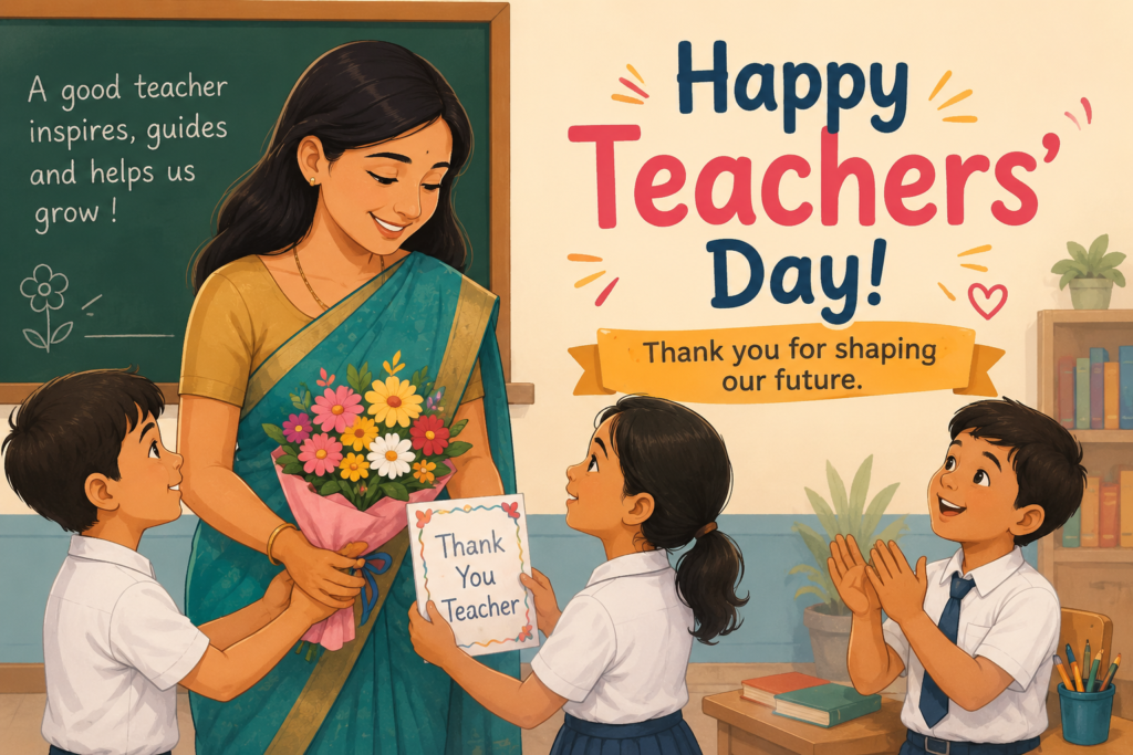teachers day essay in english