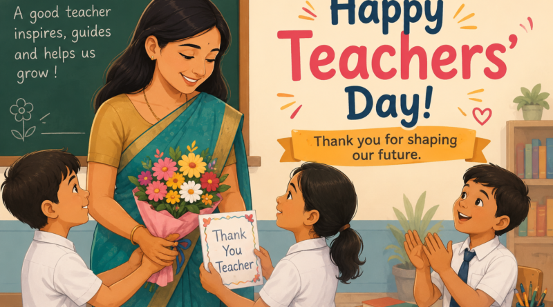 teachers day essay in english