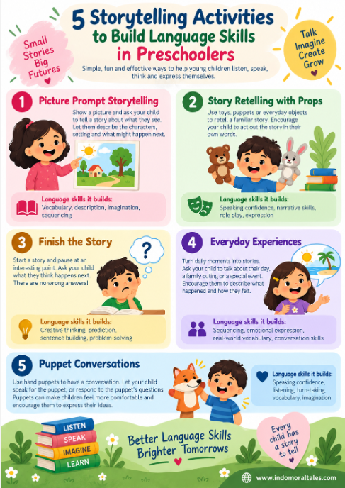 Storytelling activities for children